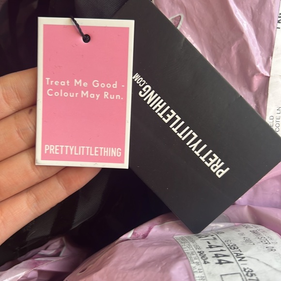 Black PLT zebra cocktail dress - Picture 2 of 2